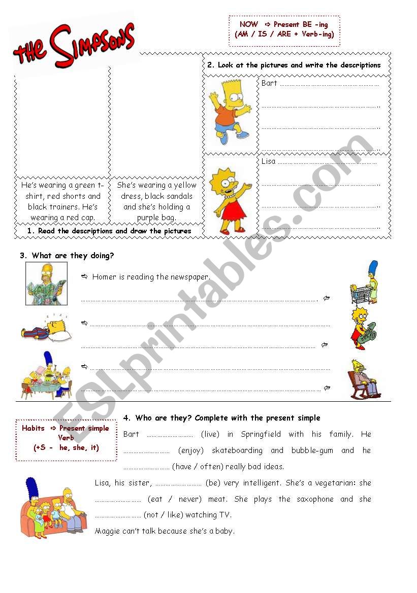 Present simple or present continuous?