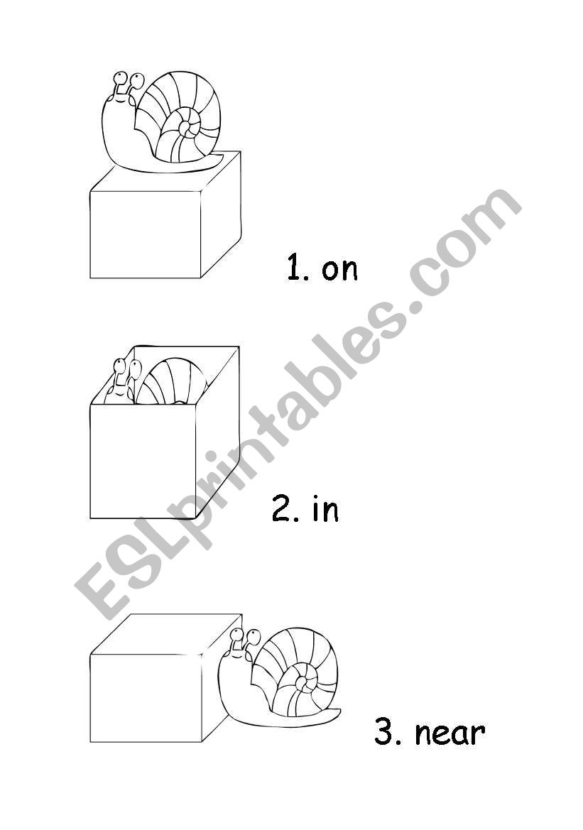 Prepositions worksheet
