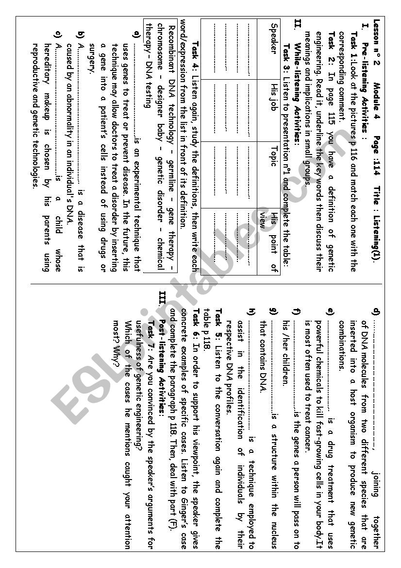 3rd form section 2 mod 3 worksheet