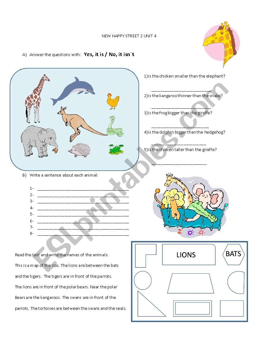 Happy Street 2 Worksheet worksheet