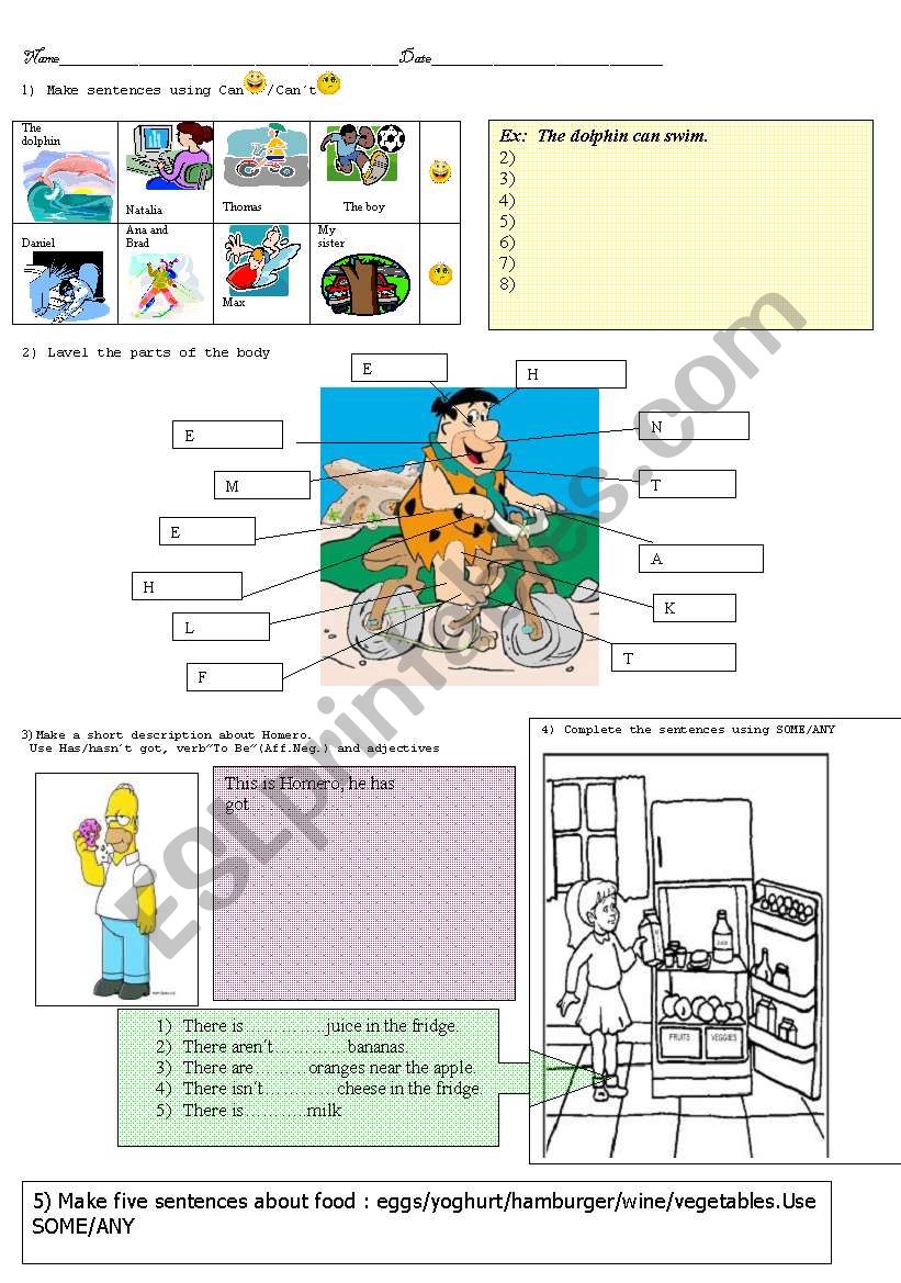 Lets review worksheet