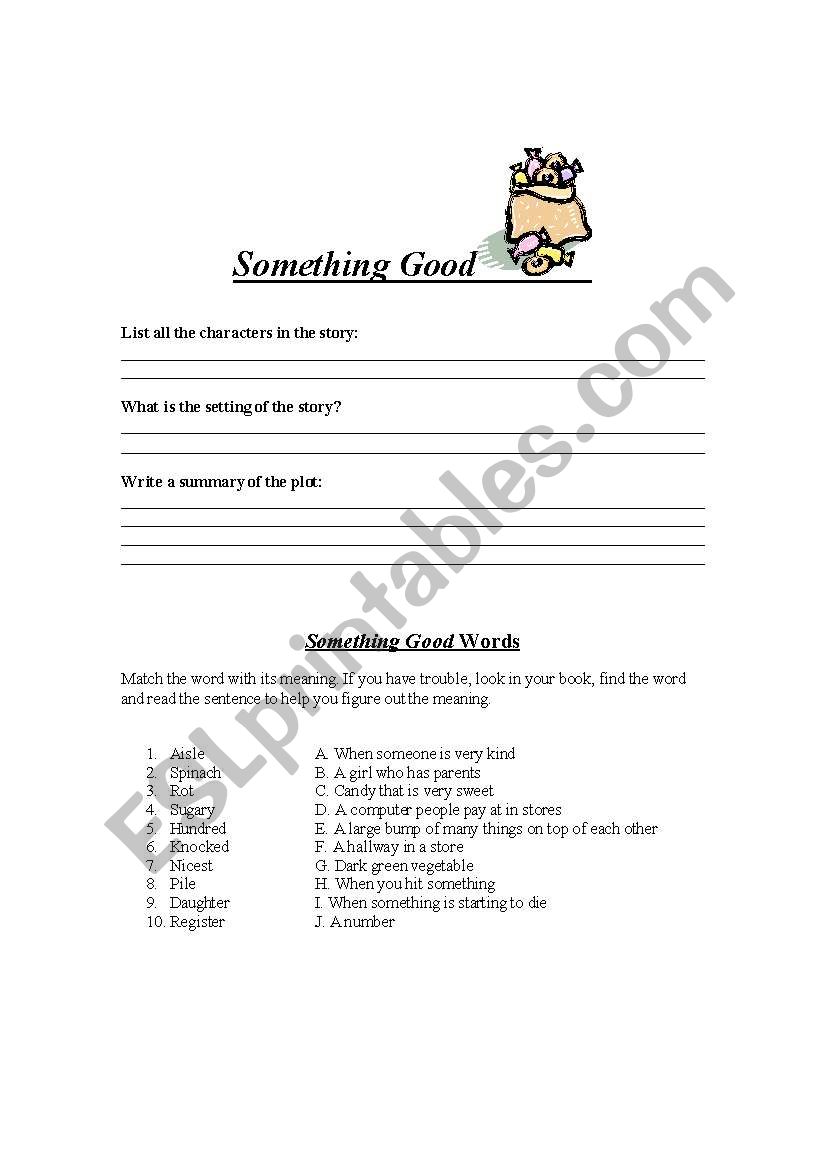 Munsch Worksheet worksheet