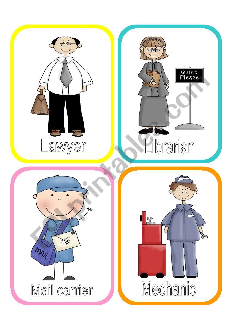 Jobs / Occupations / Professions SET 3