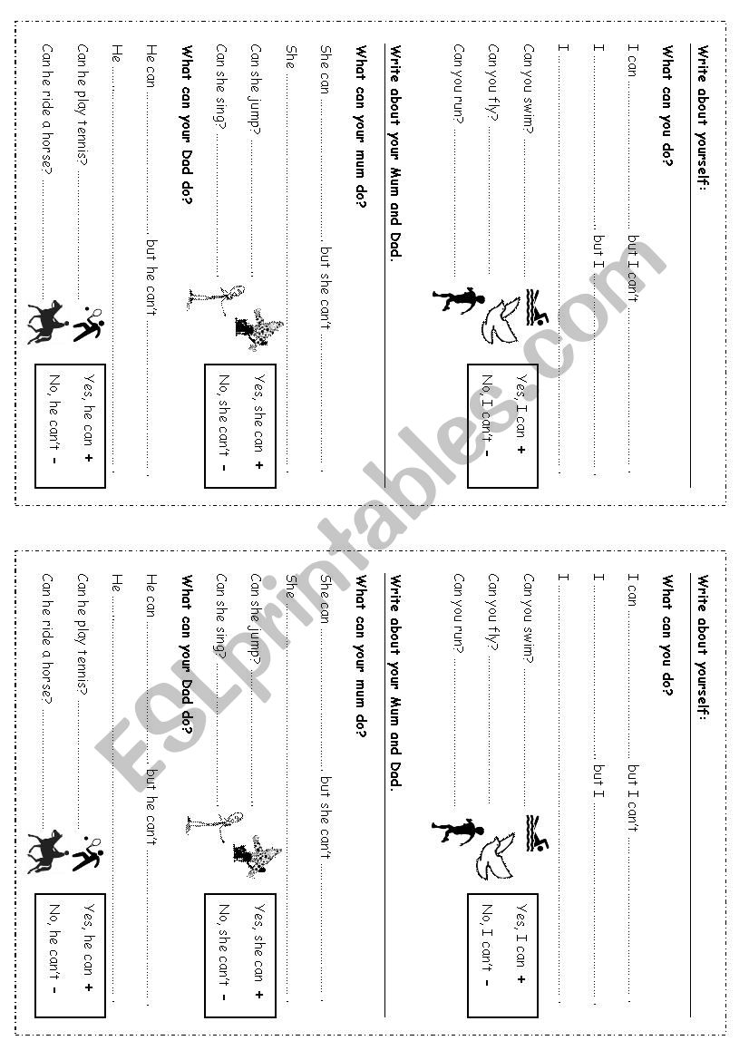 Practice - CAN worksheet