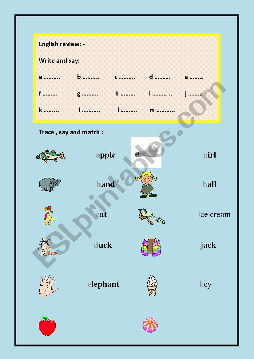 KG worksheet2 worksheet