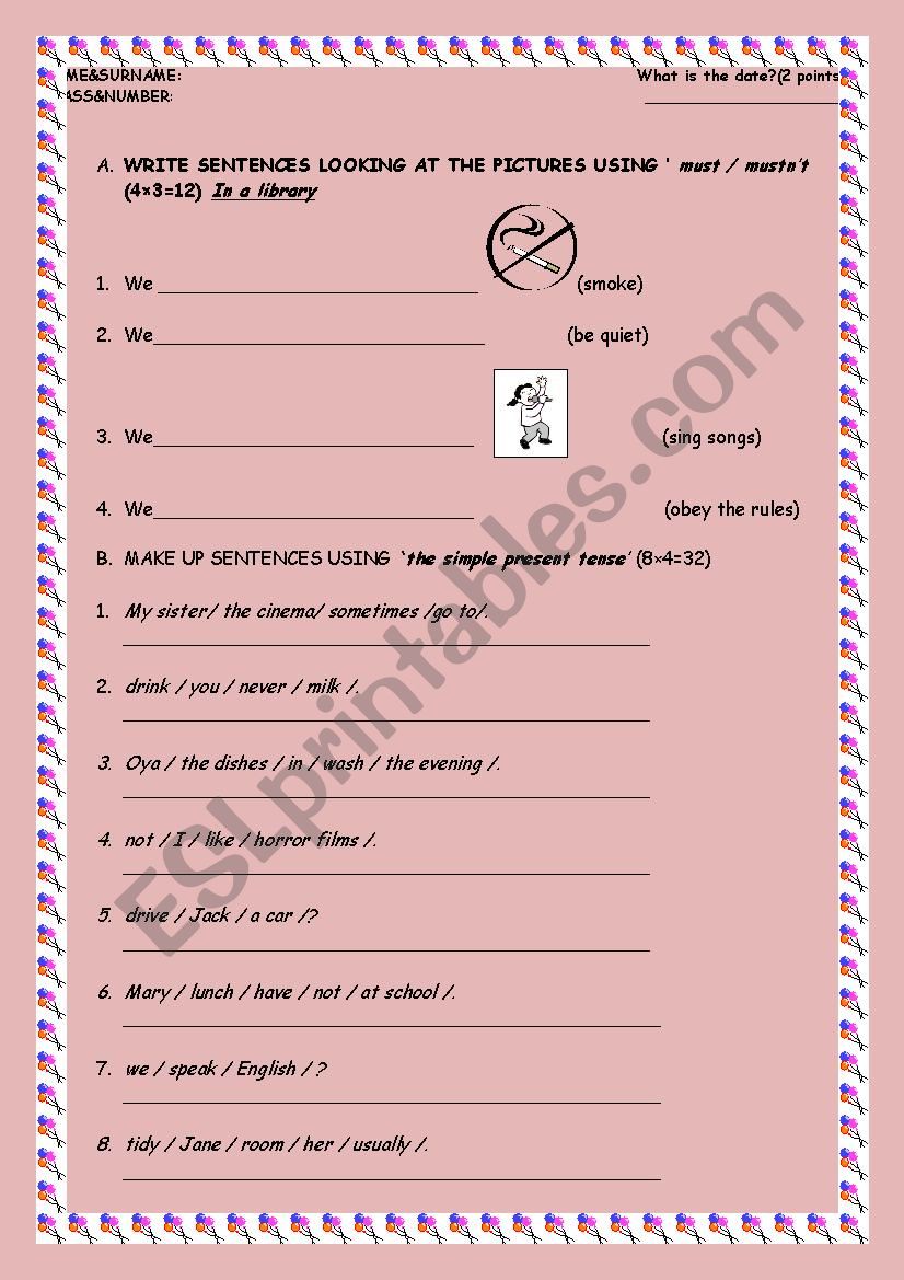 A quiz for young learners worksheet