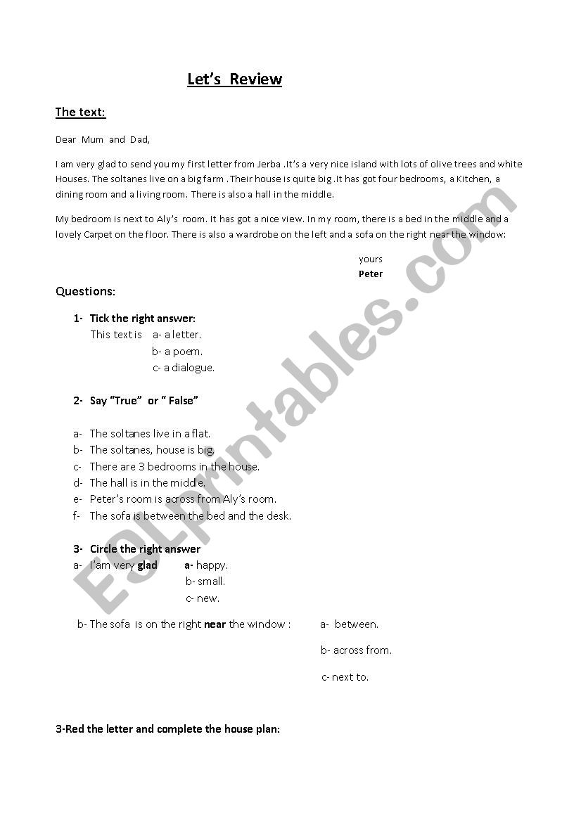 Review worksheet