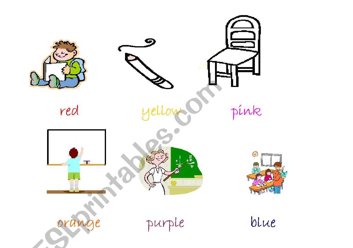 Colouring worksheet