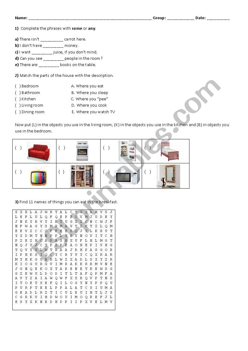 Review worksheet