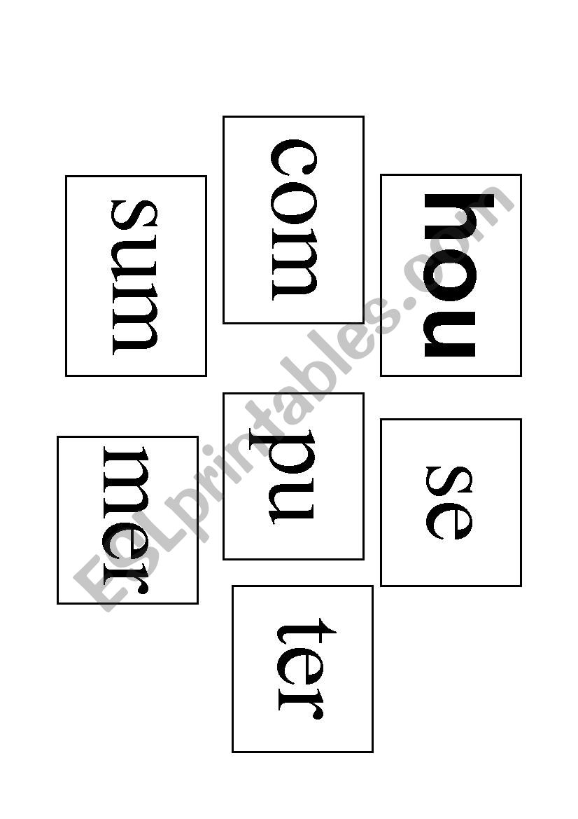 word puzzle worksheet