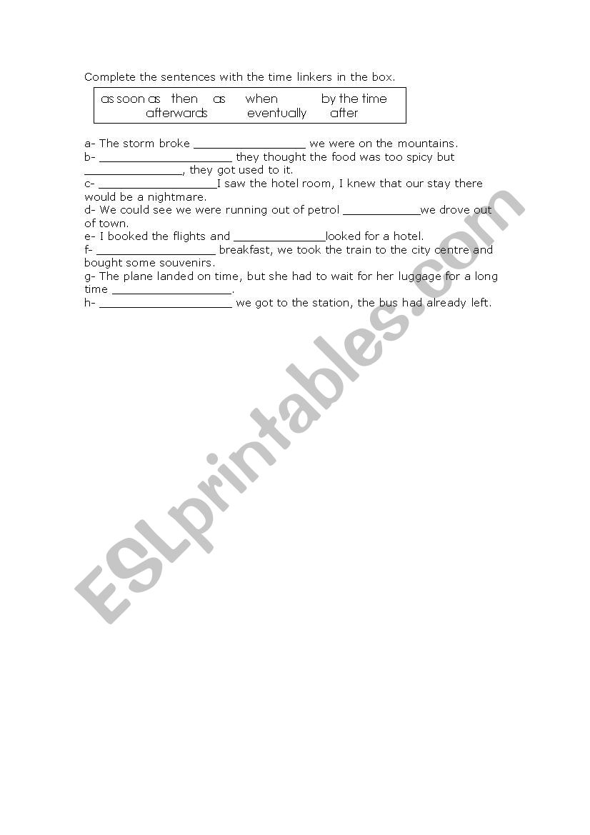 time-conjunctions-esl-worksheet-by-dragonfly1984