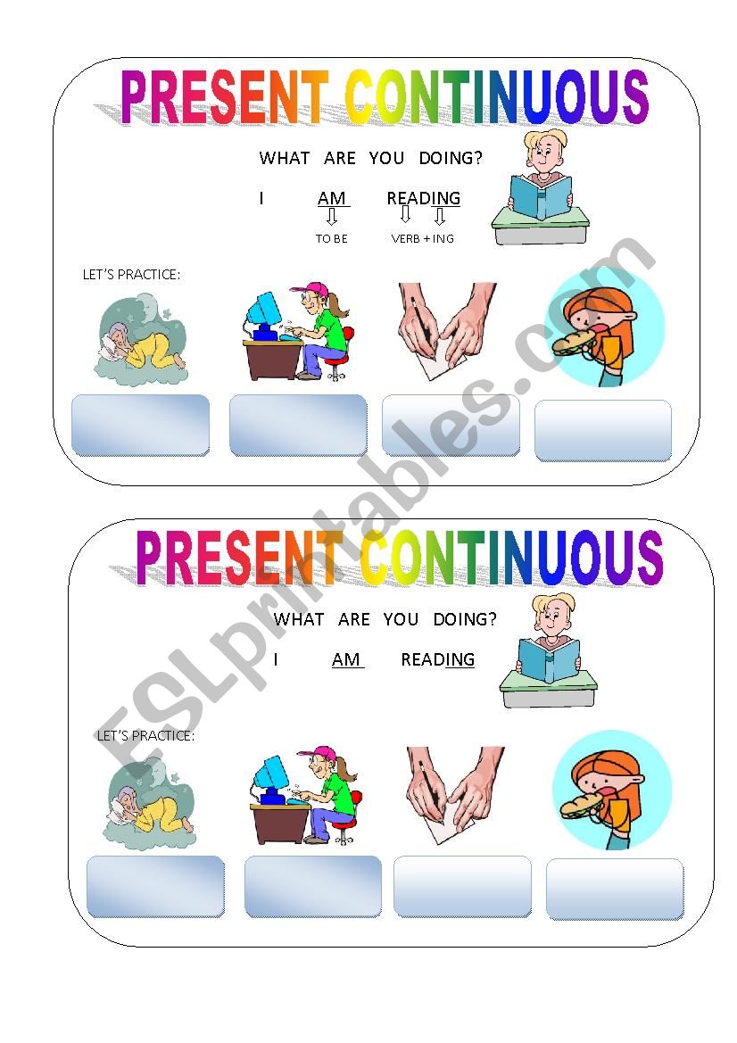 TENSE OF VERB  - PRESENT worksheet