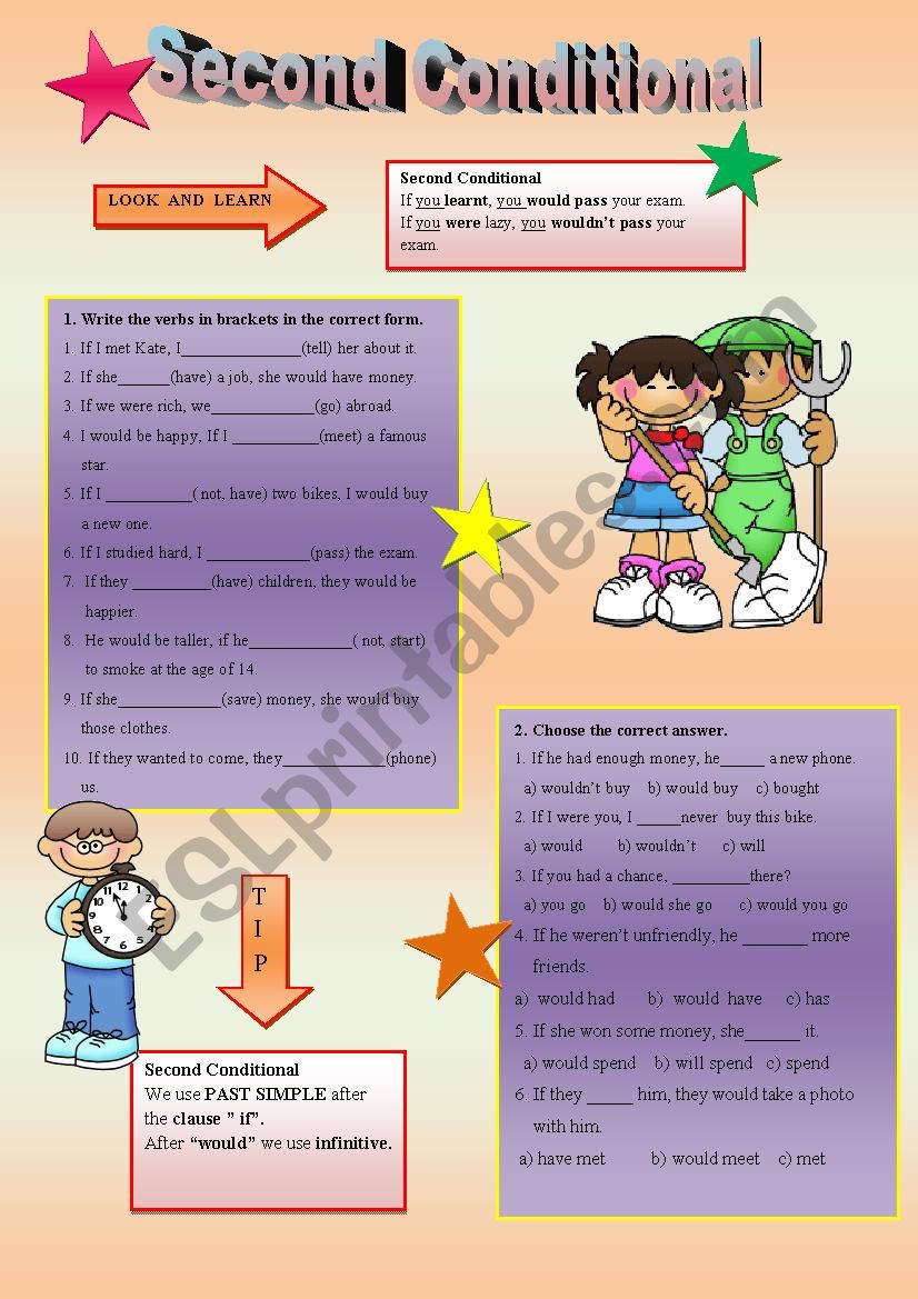 Second Conditional worksheet