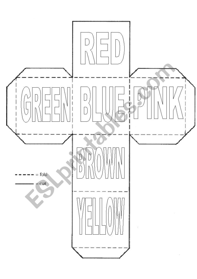 Robot Dice Game worksheet