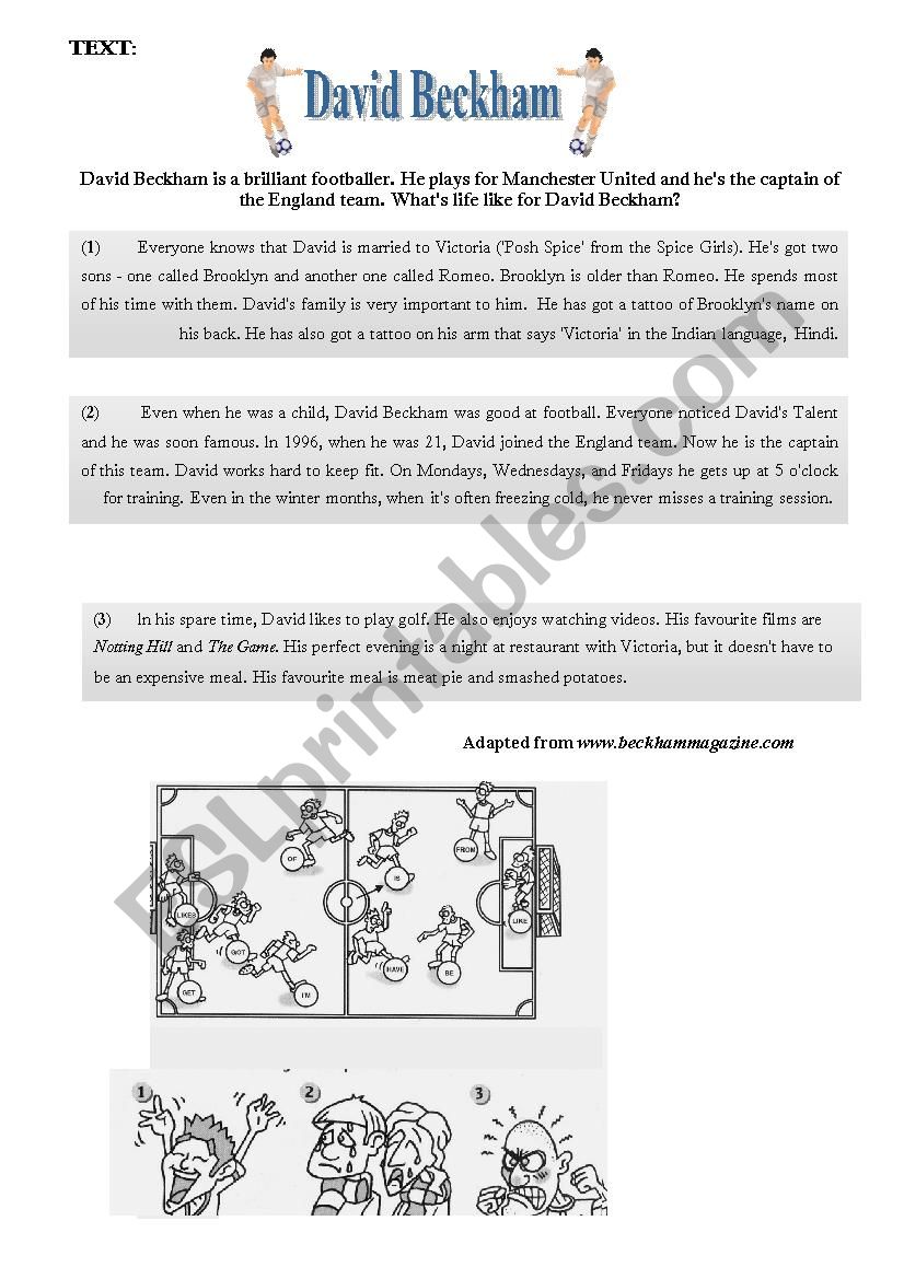 8th form end of term test 2 worksheet