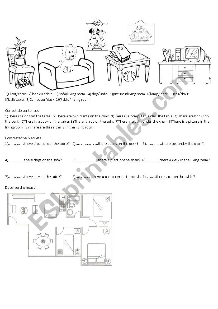 there is are worksheet