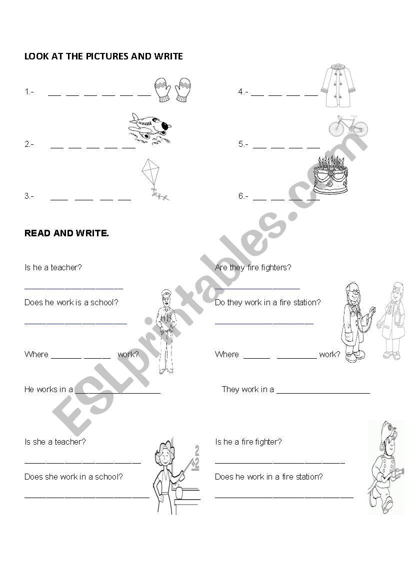 Basic test of verb be, do does and can