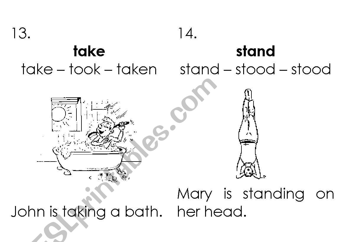 Sentence Book Flash Card #2 worksheet