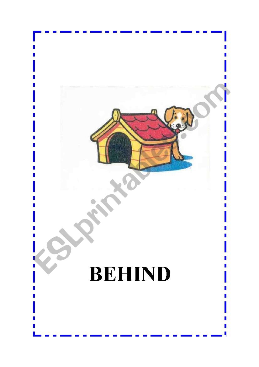 Preposition flashcards.5 flashcards, editable