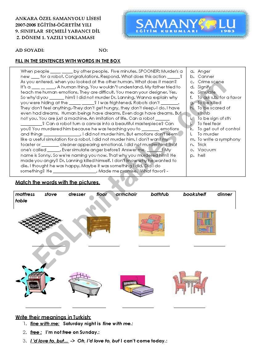 movie activity worksheet