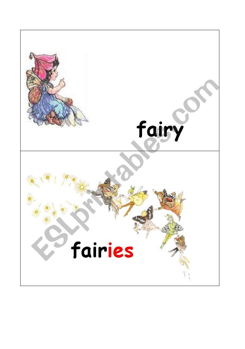 plurals fairy worksheet