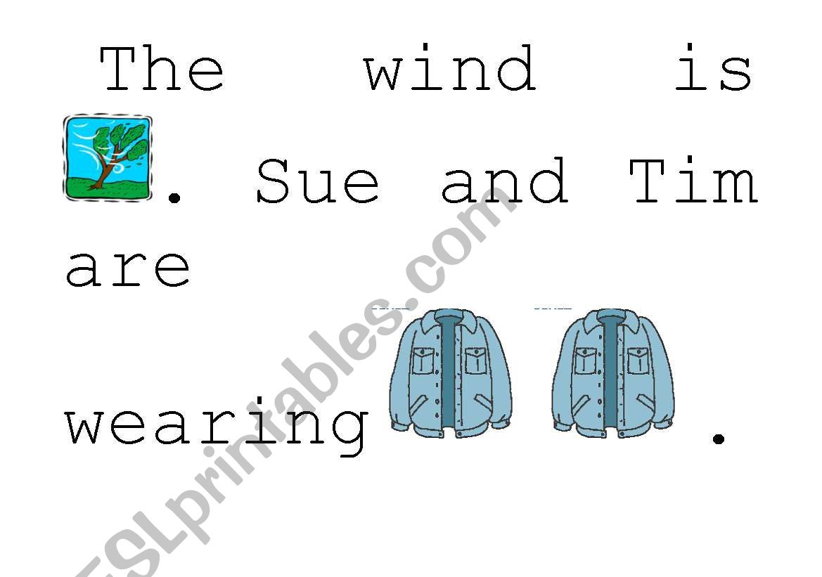 Picture sentences worksheet