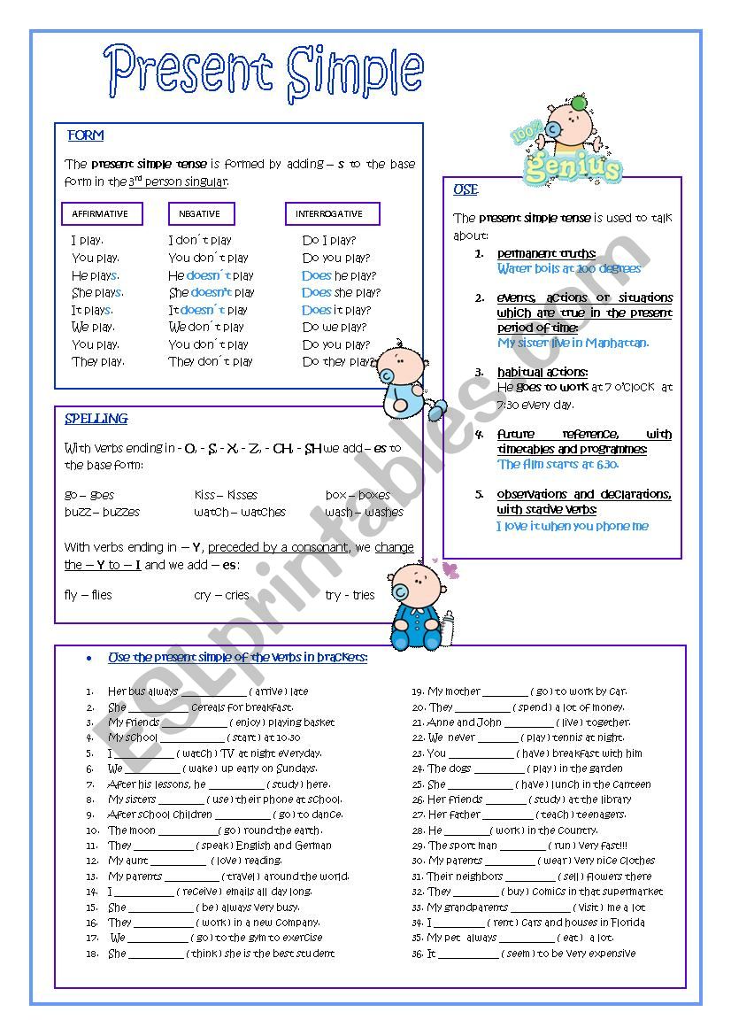 simple-present-3rd-person-singular-spelling-rules-esl-worksheet-by-yiotoula