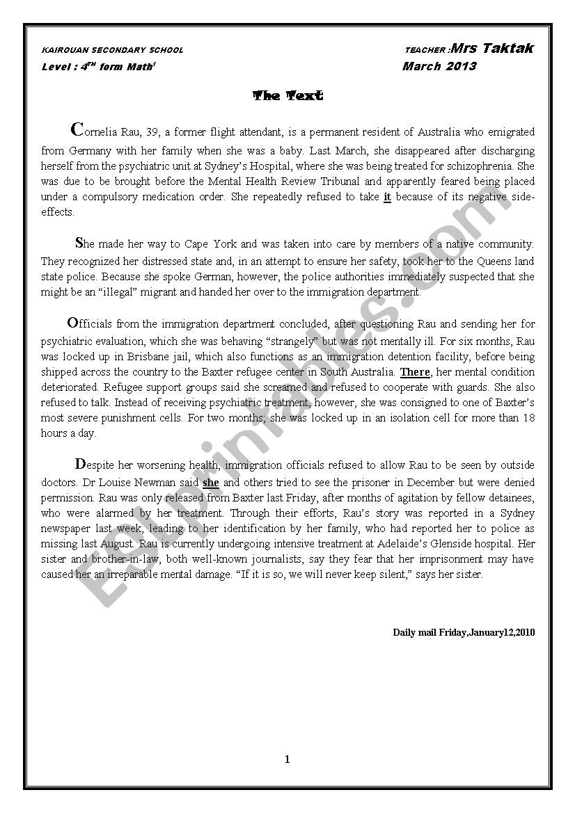 full term test n 2 bac pupils  very intersting exam i invite to read ;enjoy