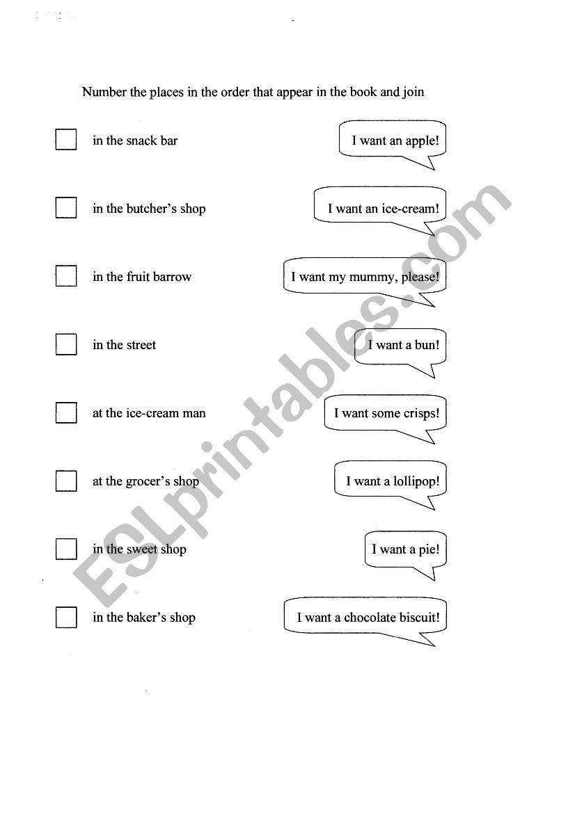 The elephant and the bad baby worksheet