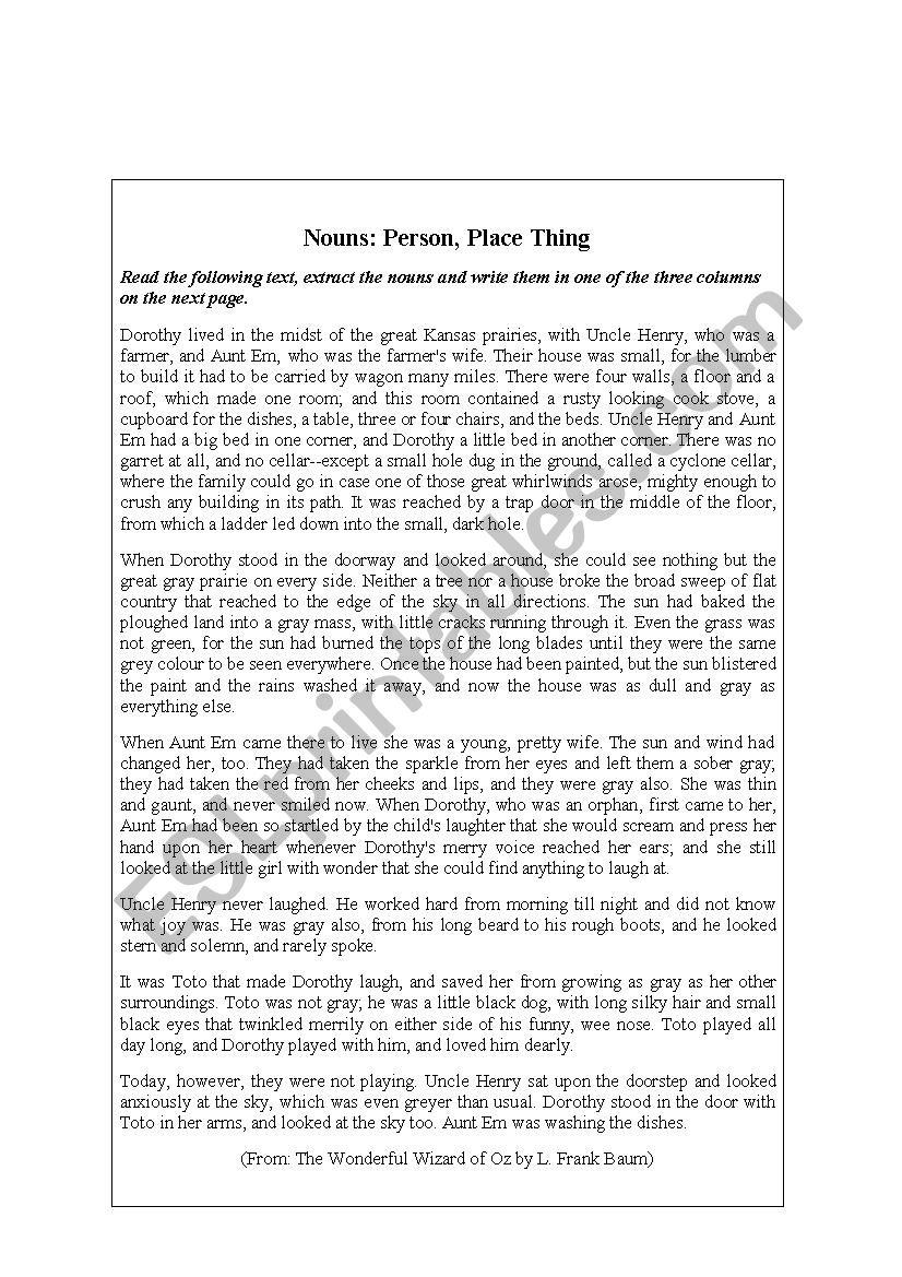 sort-nouns-as-person-place-animal-or-thing-worksheet-turtle-diary