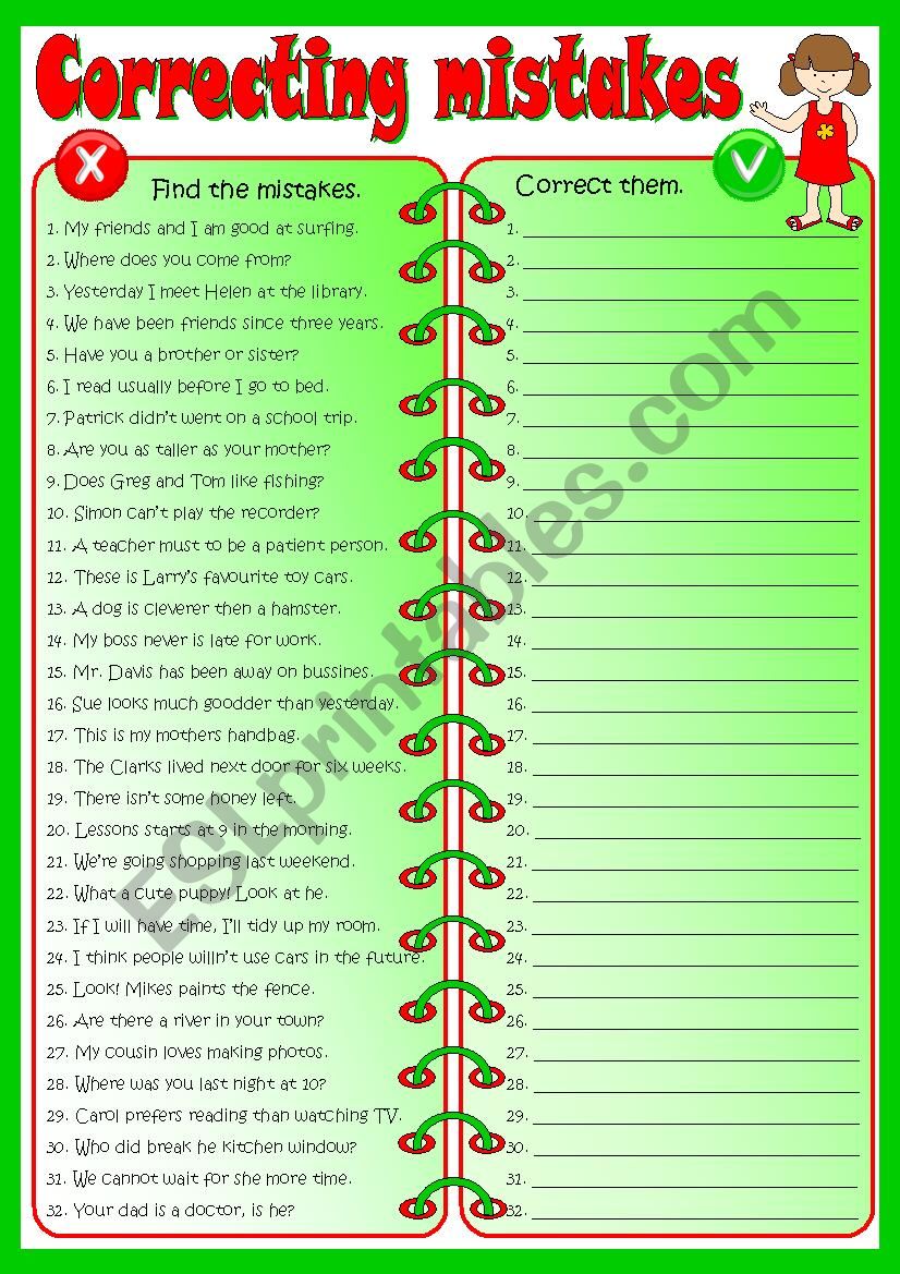 correcting-mistakes-key-included-esl-worksheet-by-mada-1