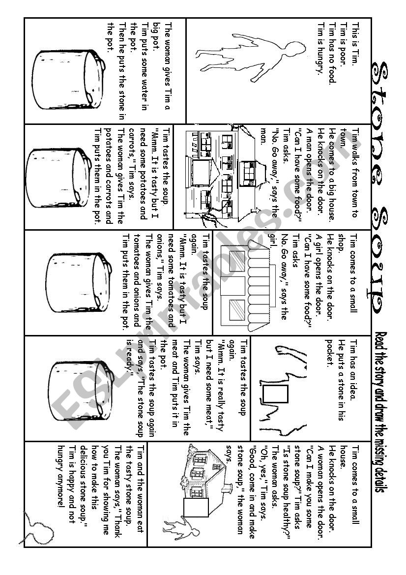 Stone Soup worksheet