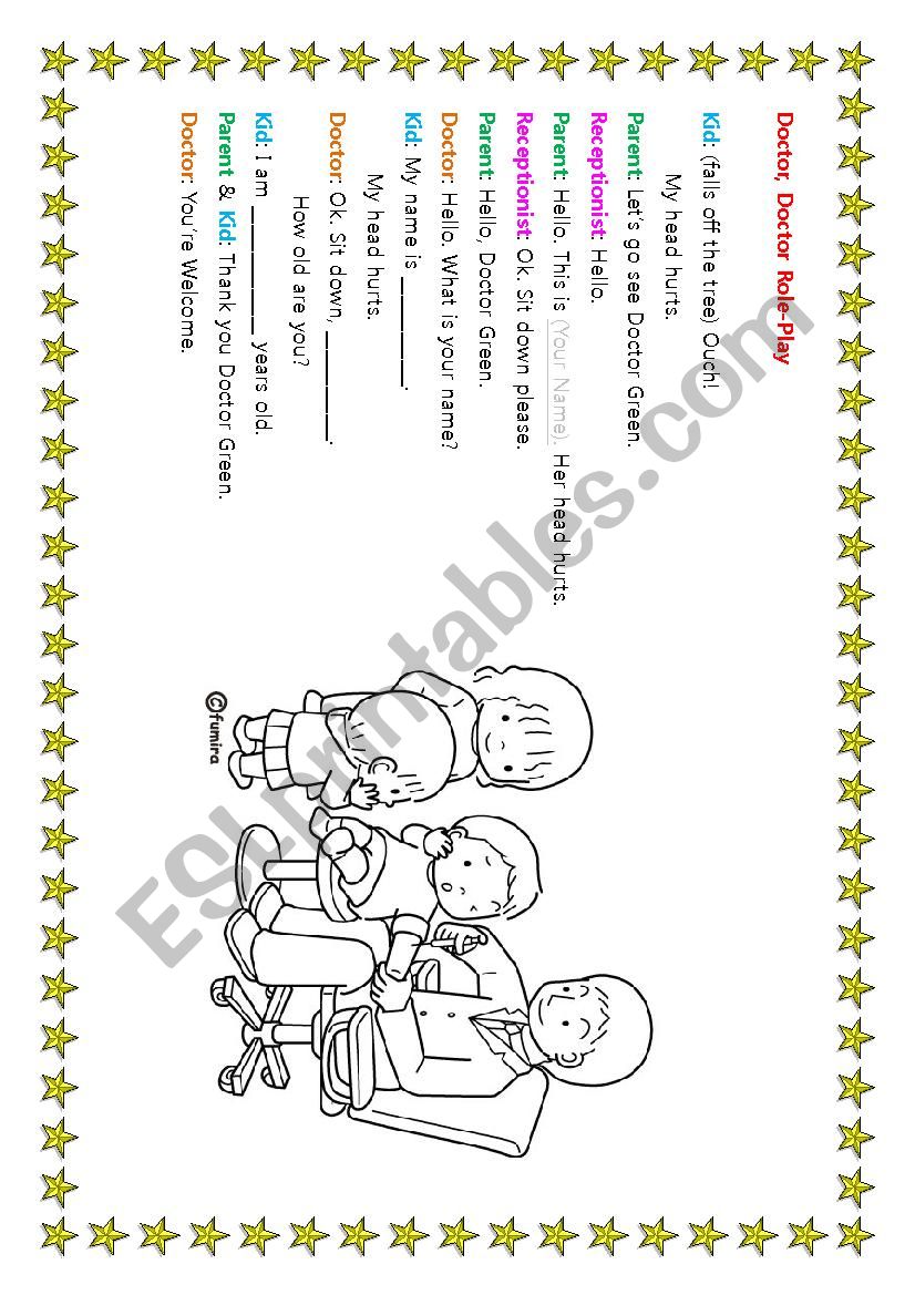 Doctor doctor role-play script
