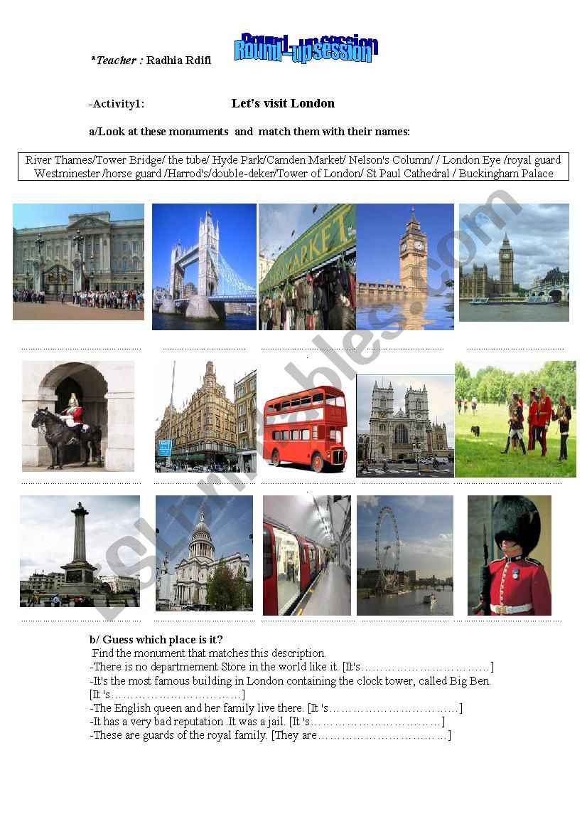                               LetÂ´s visit London