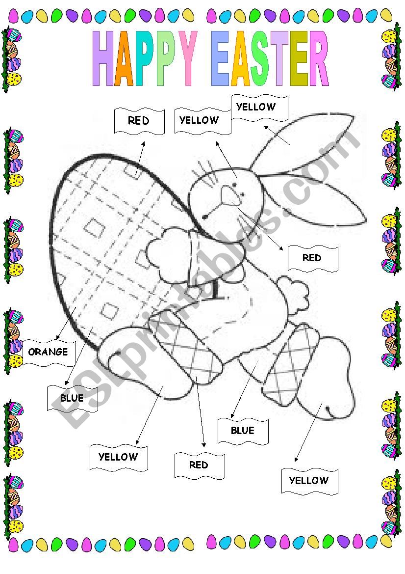 Happy Easter! worksheet