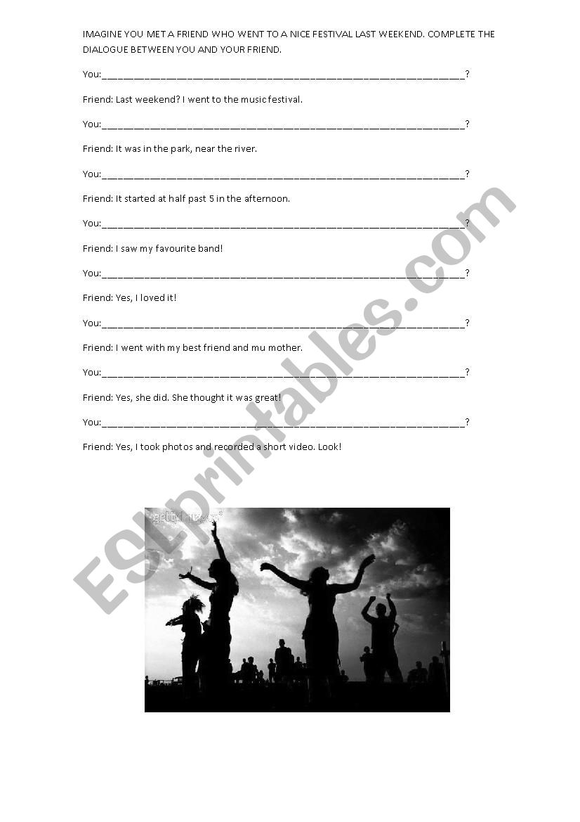 Simple Past Questions worksheet