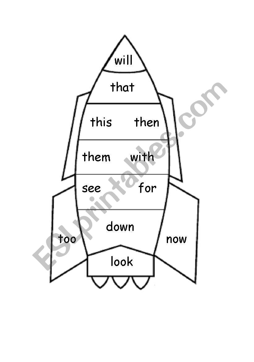 Stage 3 Decodable Words Letters and Sounds Rocket