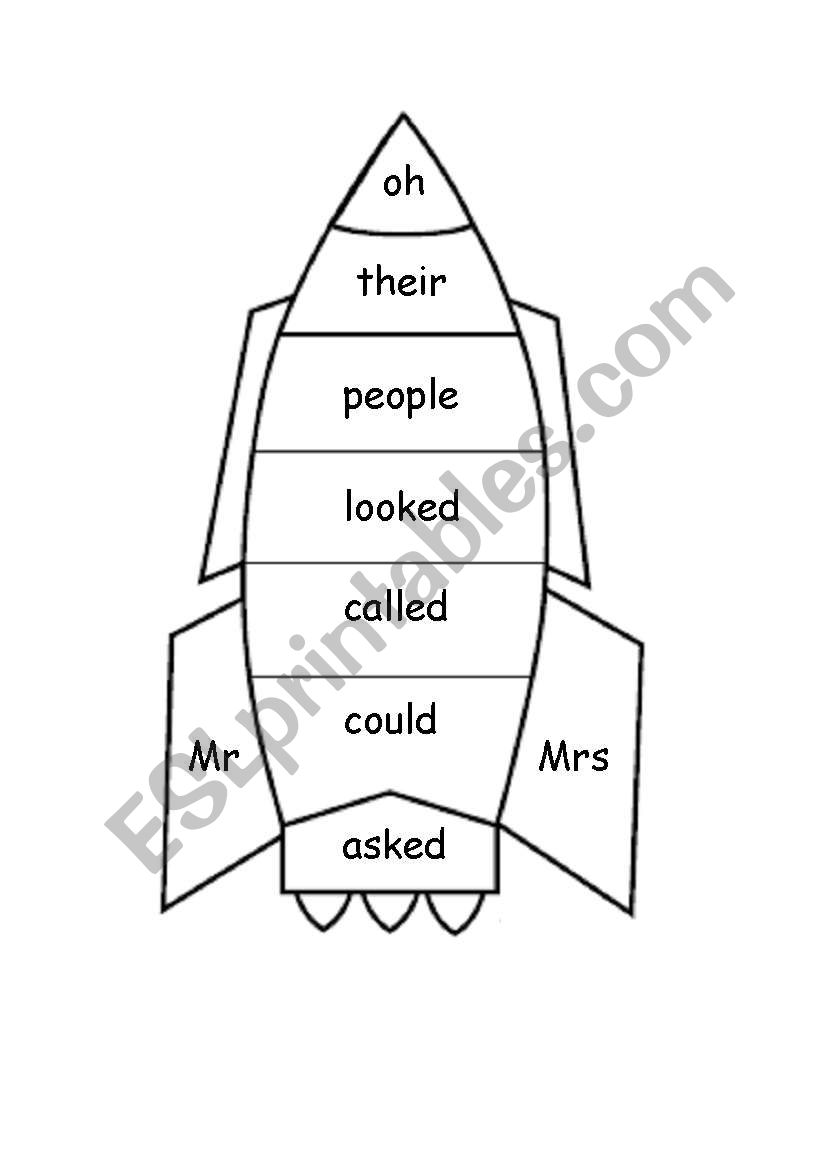 Stage 5 tricky words from Letters and Sounds