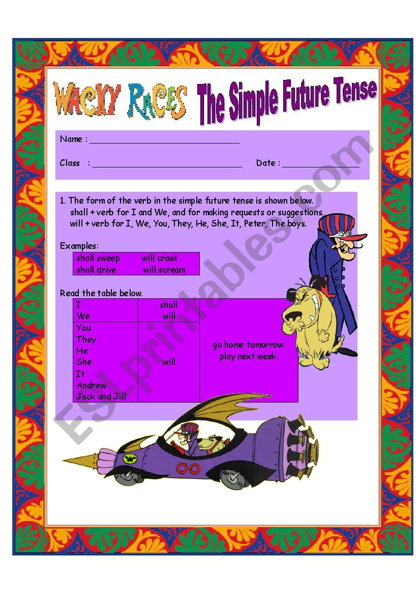 The Simple Future Tense For Intermediate