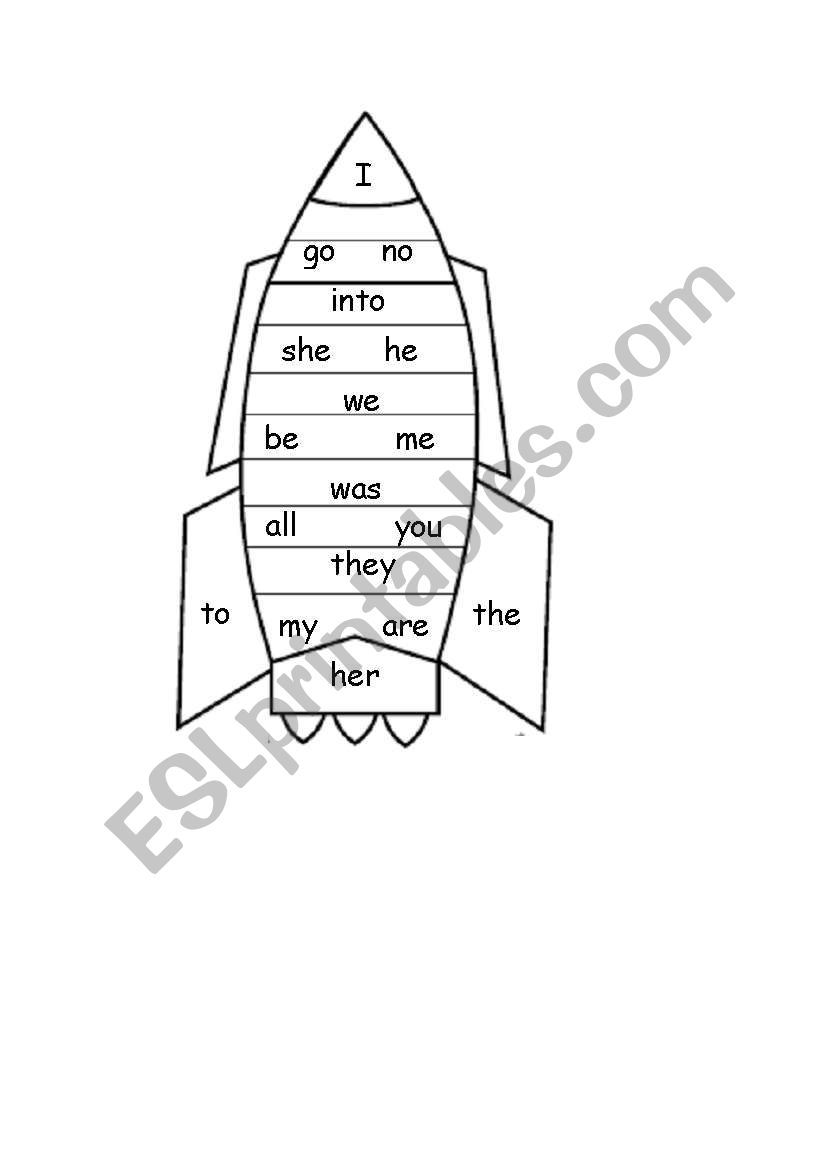 Phase 3 tricky words from Letters and Sounds