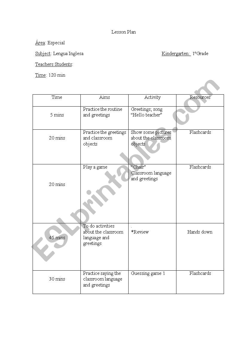 review worksheet