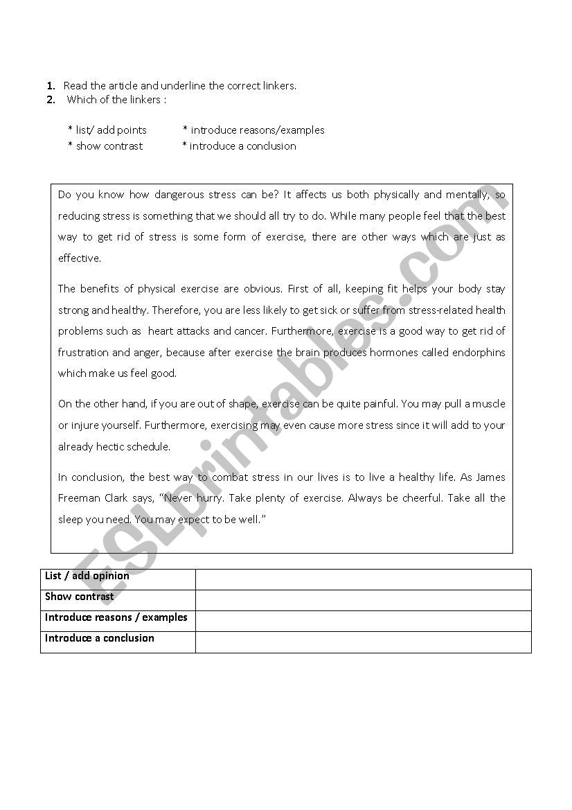 argumentative essay worksheet