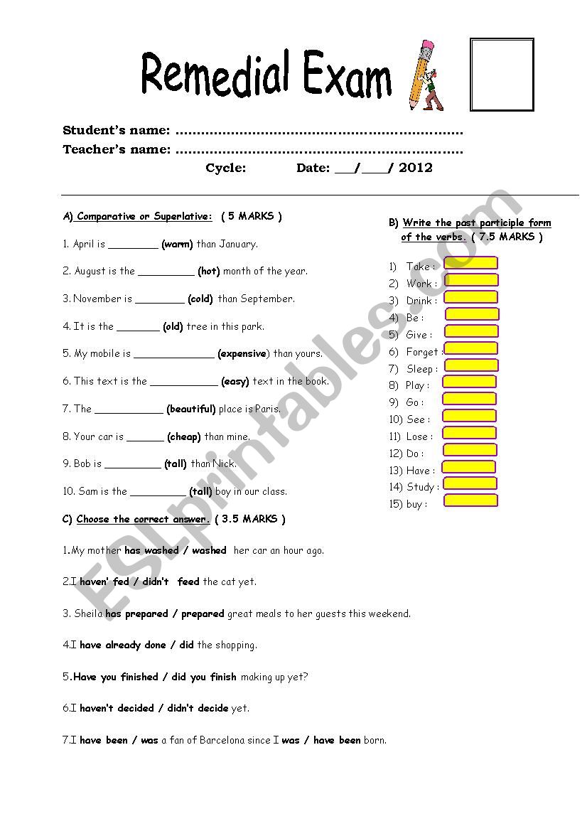 Review of present simple , comparatives and superlatives