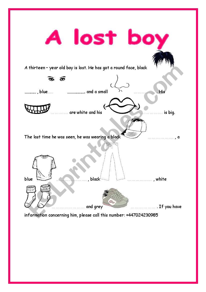 7th form revision: body and clothes