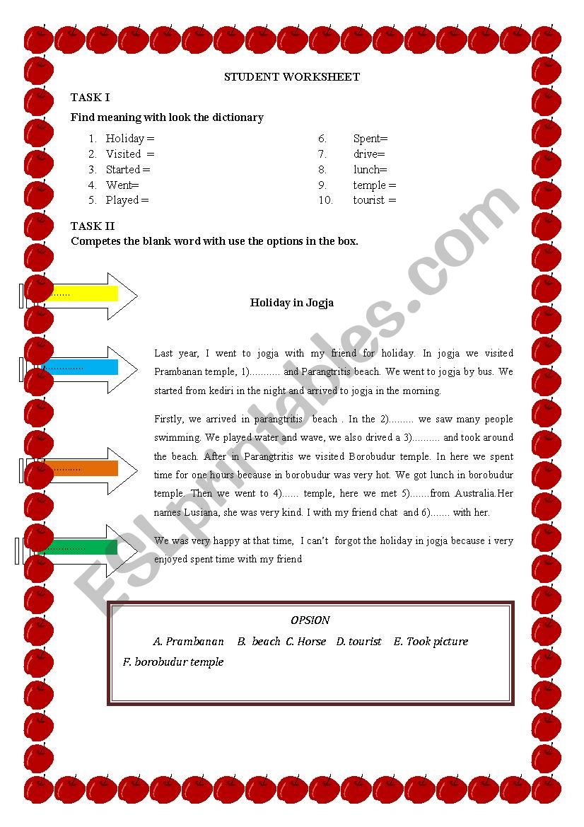 daily recount worksheet