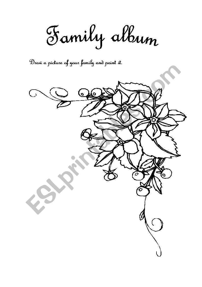 Family worksheet