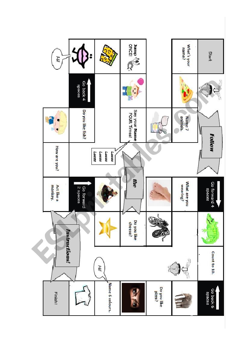 BoardGame  worksheet