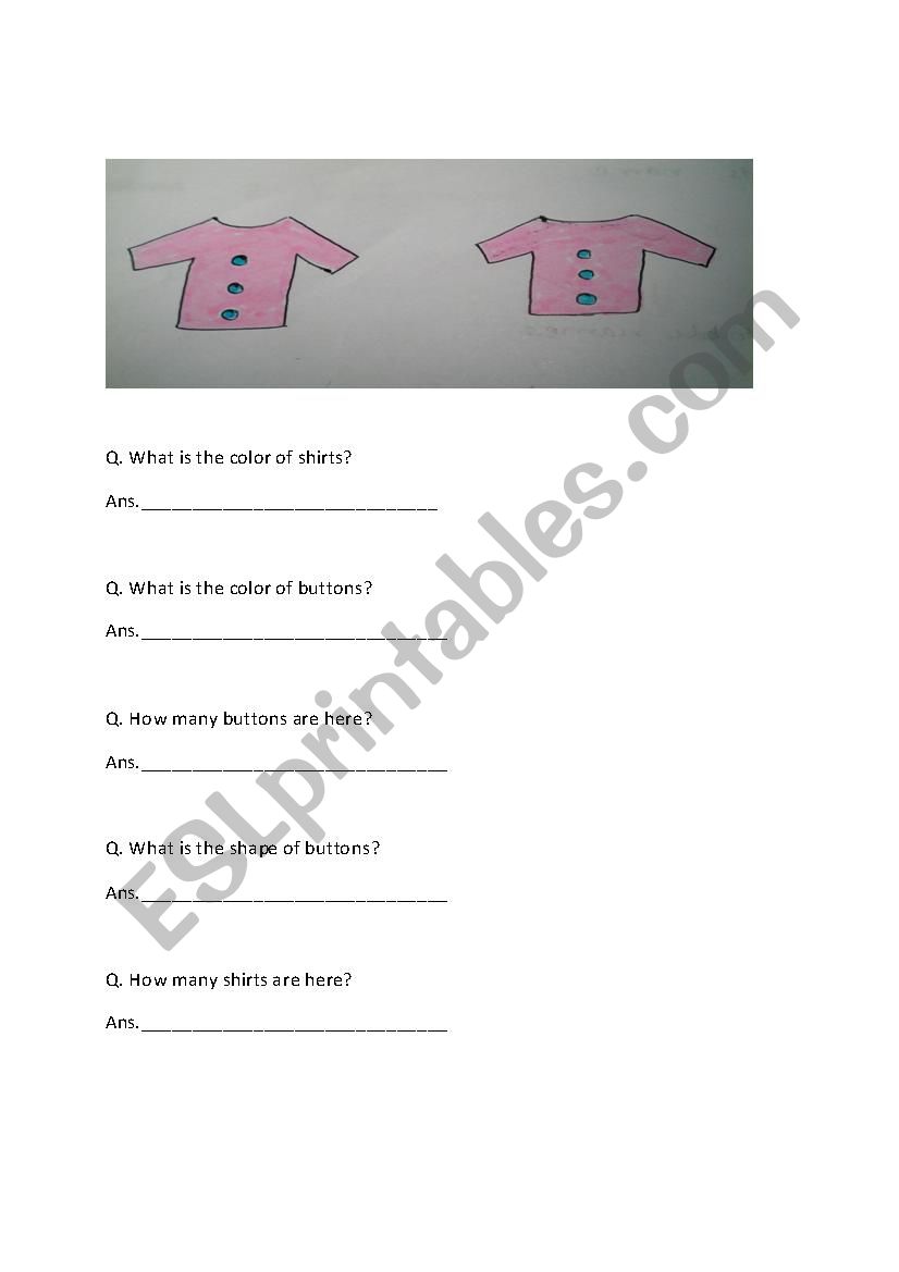 WH Questions Worksheet worksheet
