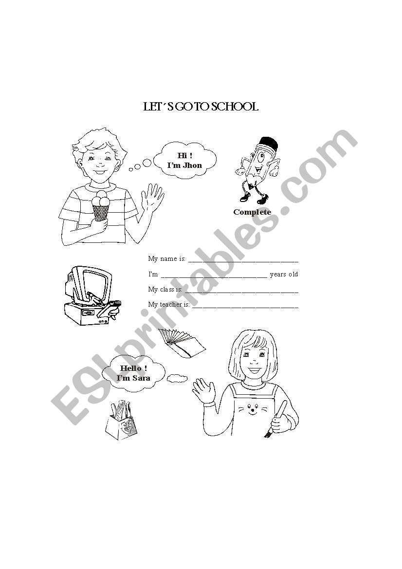 months worksheet