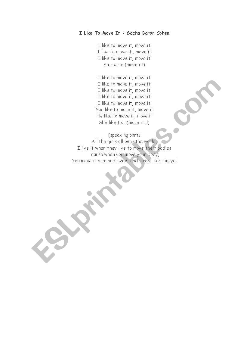 Cheer up songs worksheet